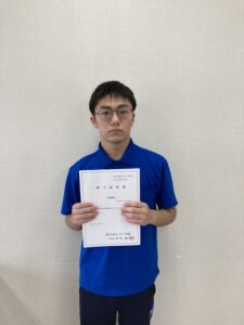 白鳥桐馬介護士が、令和７年８月２４日で『介護職員初任者研修』を修了しました。