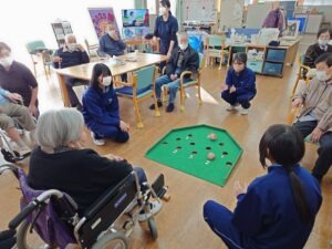 築館中学校2年生が職場体験に来ました③