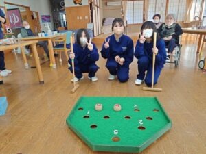 築館中学校2年生が職場体験に来ました