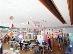 デイサービスの秋飾り②