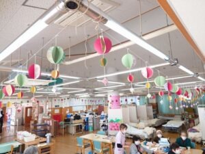 デイサービスの秋飾り①