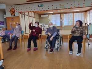 デイサービス忘年会①