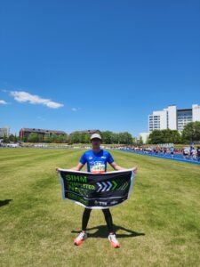 特養介護士・サッダムさんが、５月１０日（日） 仙台国際ハーフマラソンに出場し、見事完走しました。
