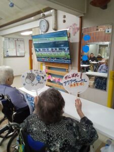推し馬を応援する高齢者②